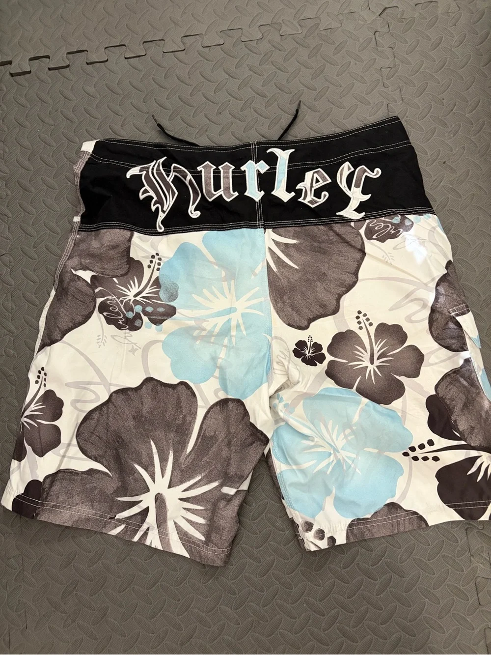 Hurley Men's Floral Board Shorts Swim Trunks 36